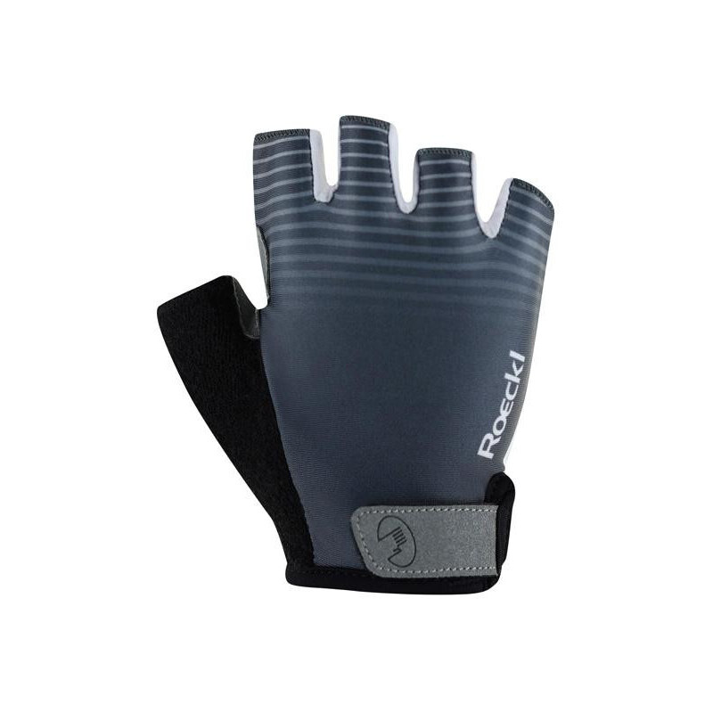 Roeckl Rukavice cyklistické Bernex castlerock/white 56057771