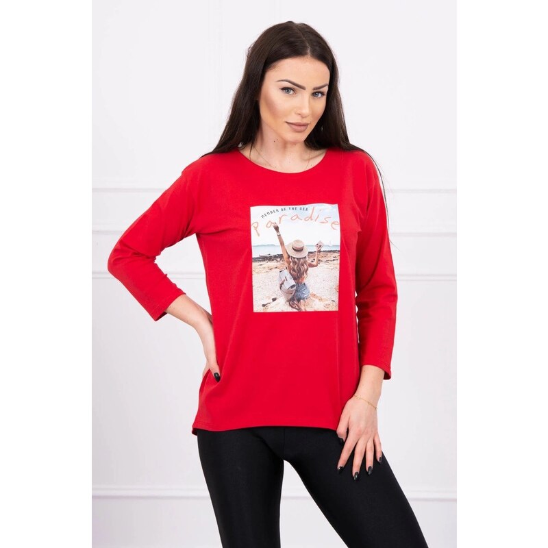 Blúzka s potlačou Paradise 62527444