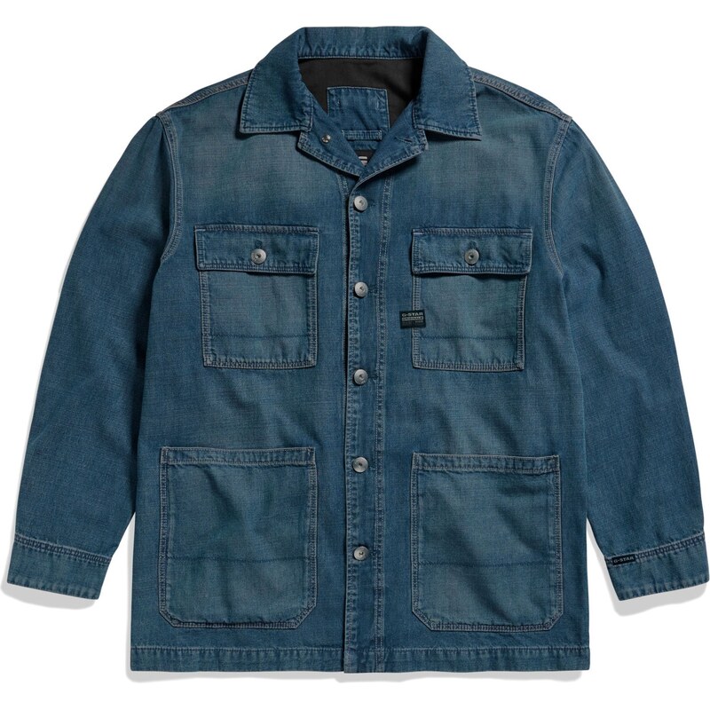 G-STAR Prechodná bunda modrá denim 63211131