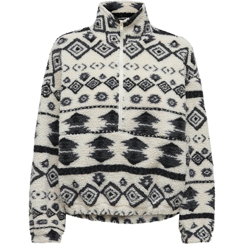 ONLY Sveter ONLJANNE béžová / čierna 65643971