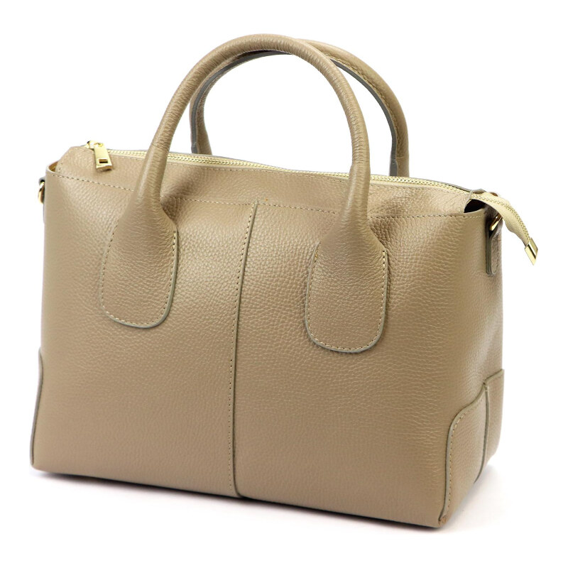 Kožená kabelka Luka béžová KZ54523 62179319