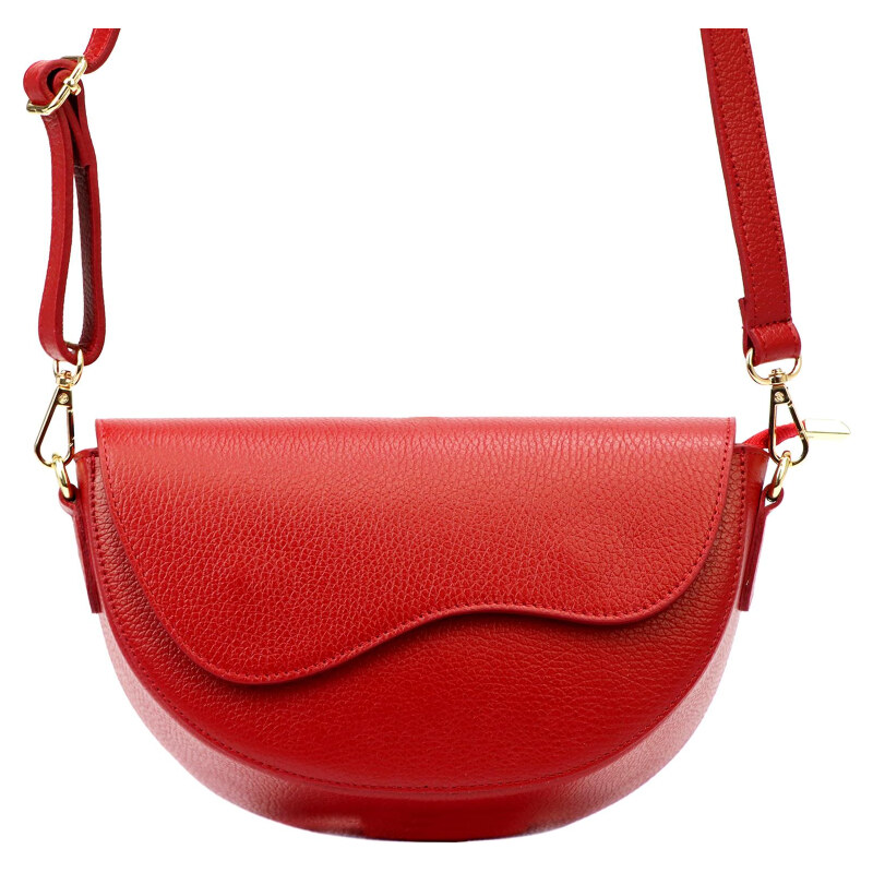 Kožená kabelka Luka červená KZ53938 62468818