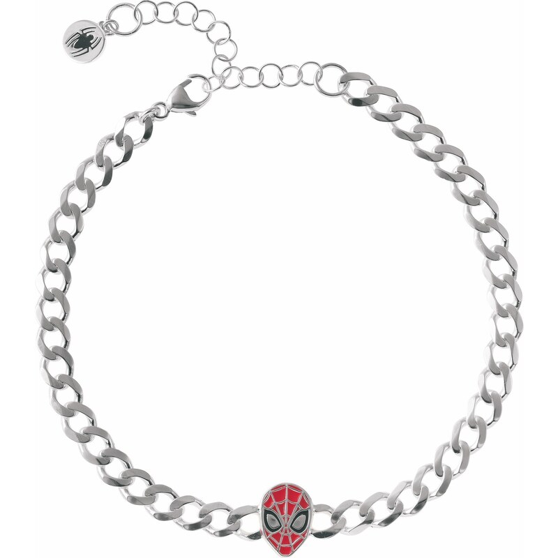 Marvel unisex náramok Spider-Man strieborný BS00082RL-7.CS 64843597
