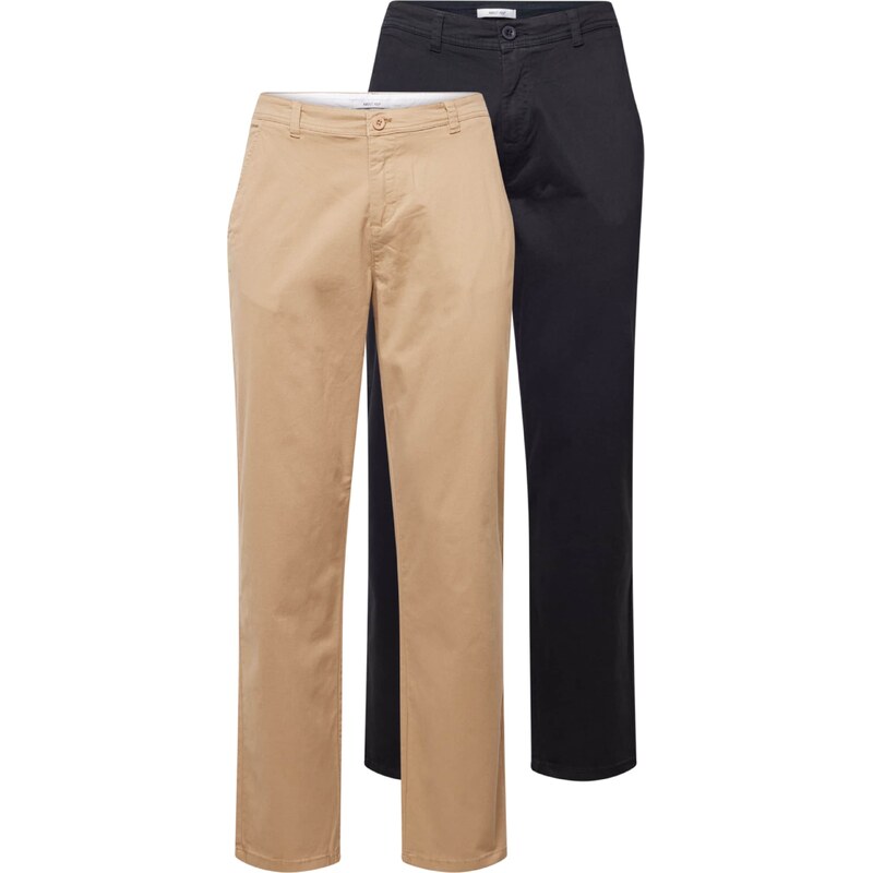 ABOUT YOU Nohavice Johann béžová / námornícka modrá 60218653