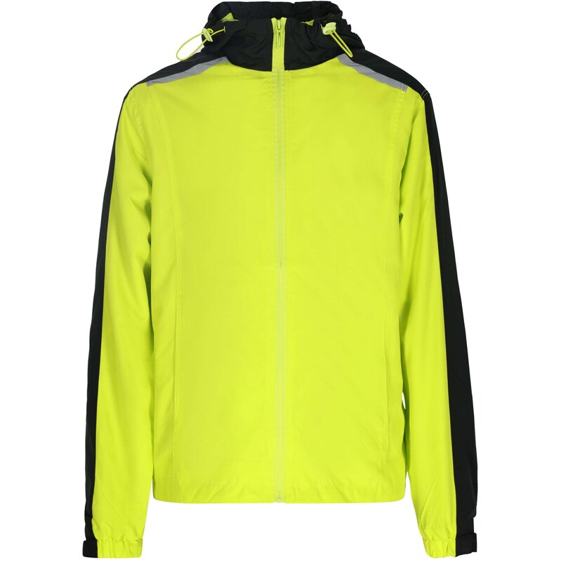 HOMEBASE Prechodná bunda tmavosivá / limetová / čierna 65706972
