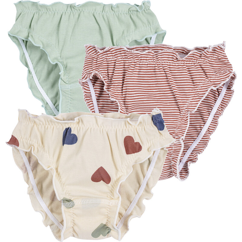 Petit Bateau Klasické nohavičky CULOTTES ENFANTINES PACK X3 Petit 56214615