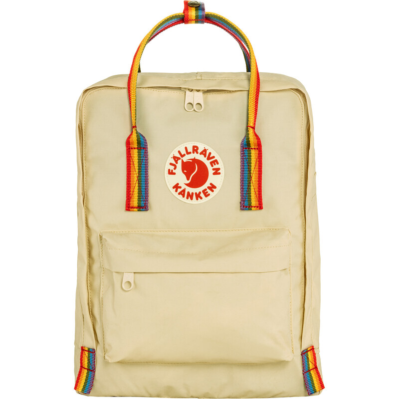 Fjällräven Kanken Rainbow Light Oak-Rainbow Pattern 16l 56291141