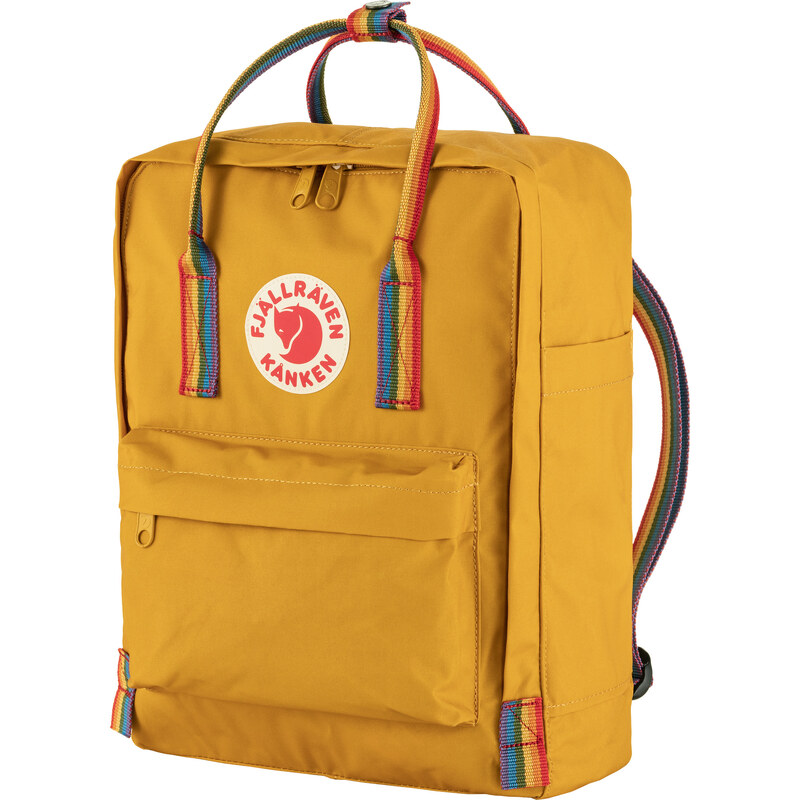 Fjällräven Kanken Rainbow Ochre-Rainbow Pattern 16l 56291142