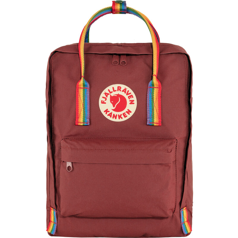 Fjällräven Kanken Rainbow Ox Red-Rainbow Pattern 16l 56291143