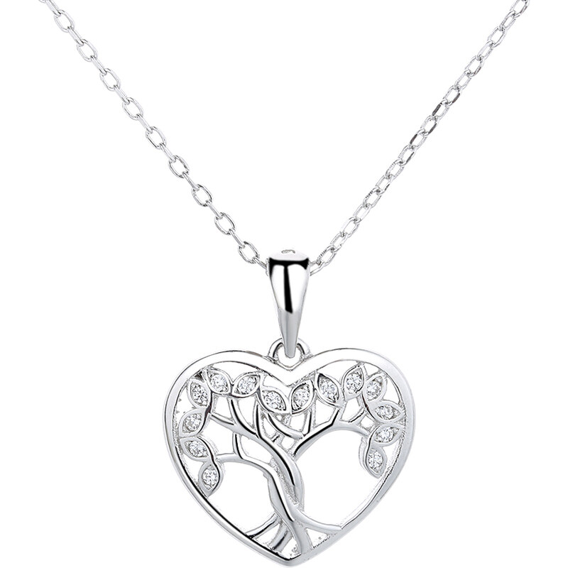 MAJYA Strieborný prívesok s retiazkou SCARLETT 11049 64581951