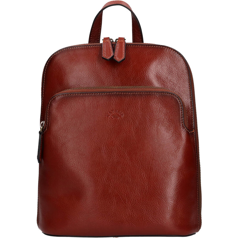 Dámský kožený batoh Katana Roxana - hnedá 65912354