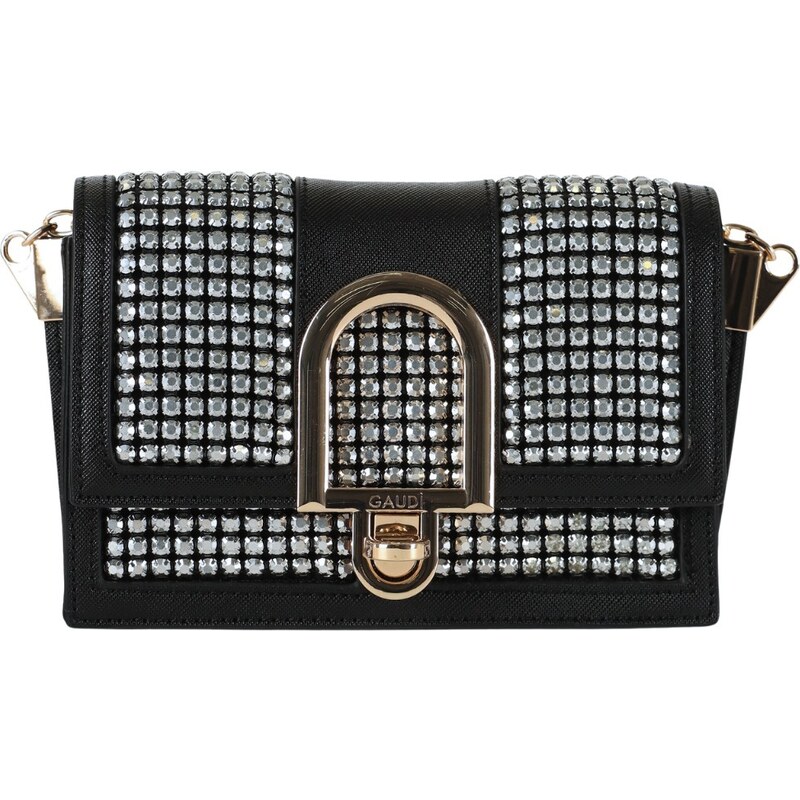 GAUDI Strass Black crossbody kabelka 56168863