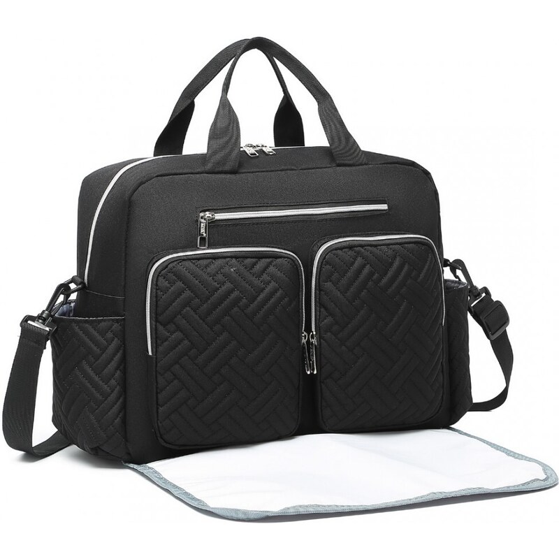 KONO prebaľovacia taška na kočík EQ2411 čierna 62554519