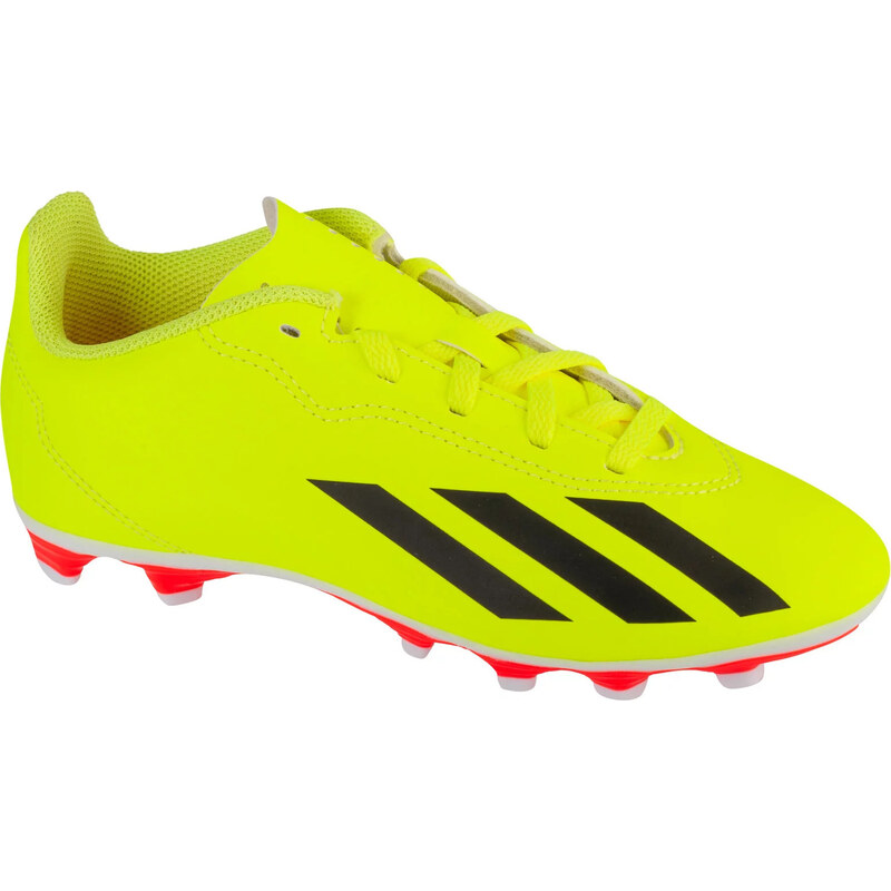 Limetkové chlapčenské kopačky Adidas X Crazyfast Club FXG IF0717 56216945
