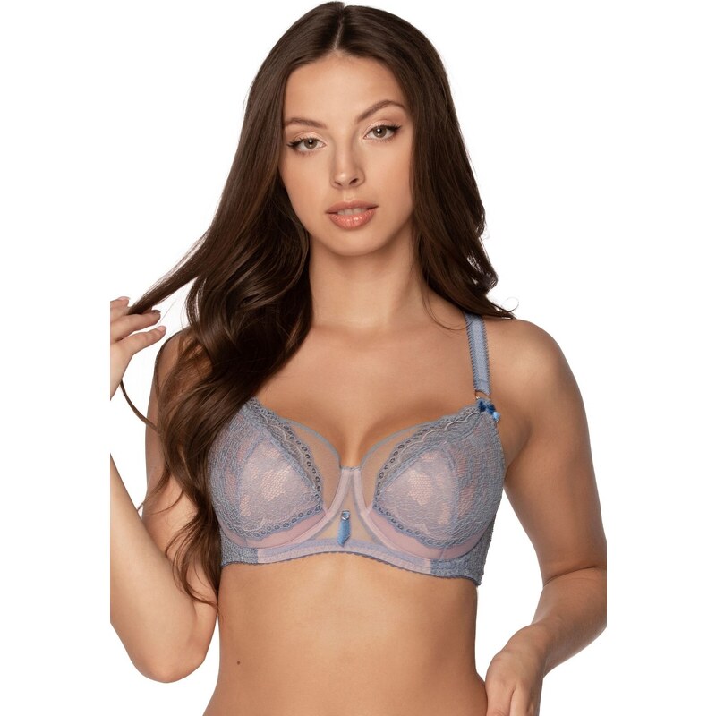 Svetlomodrá polovystužená podprsenka Gaia Anastasia BS 1167 Anastasia 56216957