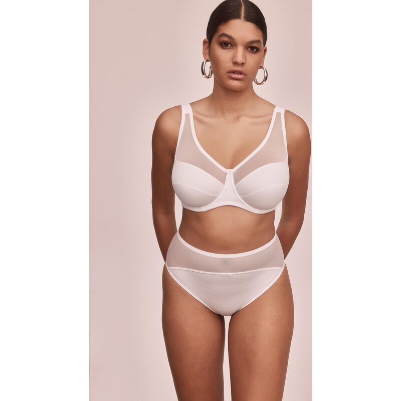 Podprsenka s priesvitnými lemami Alles Havana M 56216960