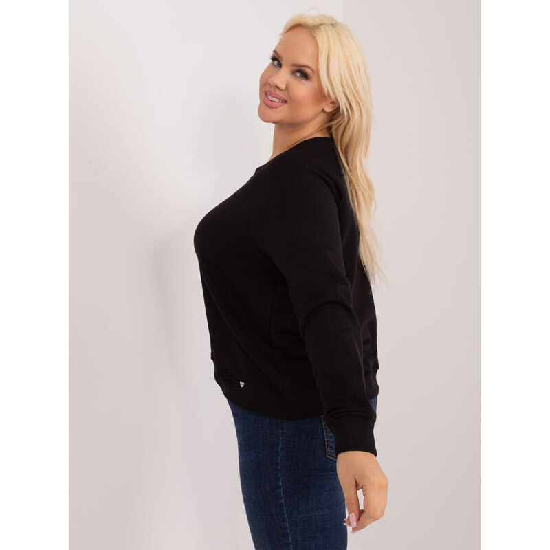 BASIC Feel Good Sweatshirt-RV-BL-6326.02X-black 64792548
