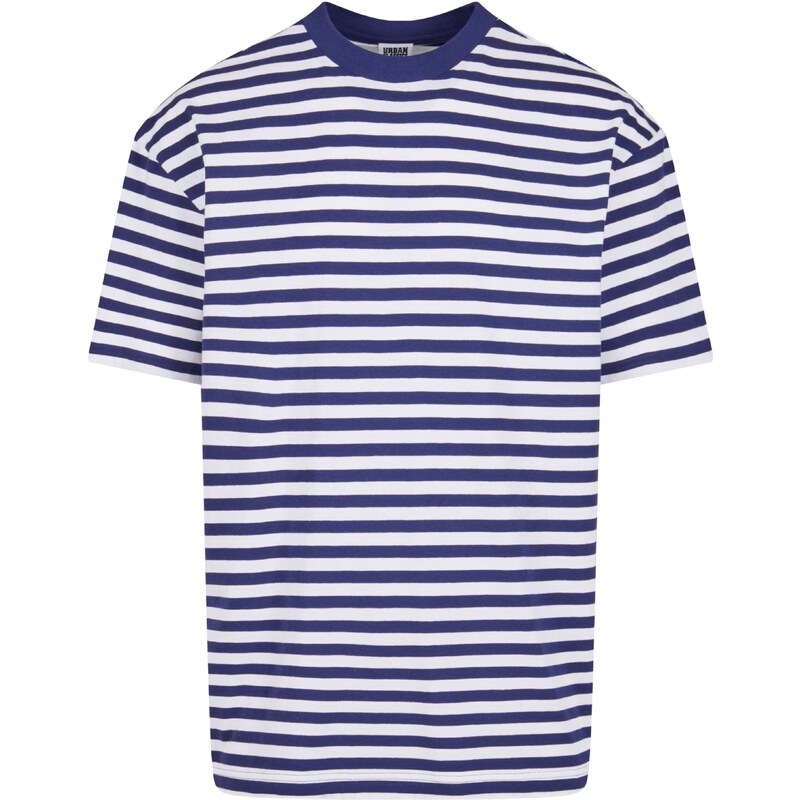 Urban Classics Tričko tmavomodrá / biela 65643102