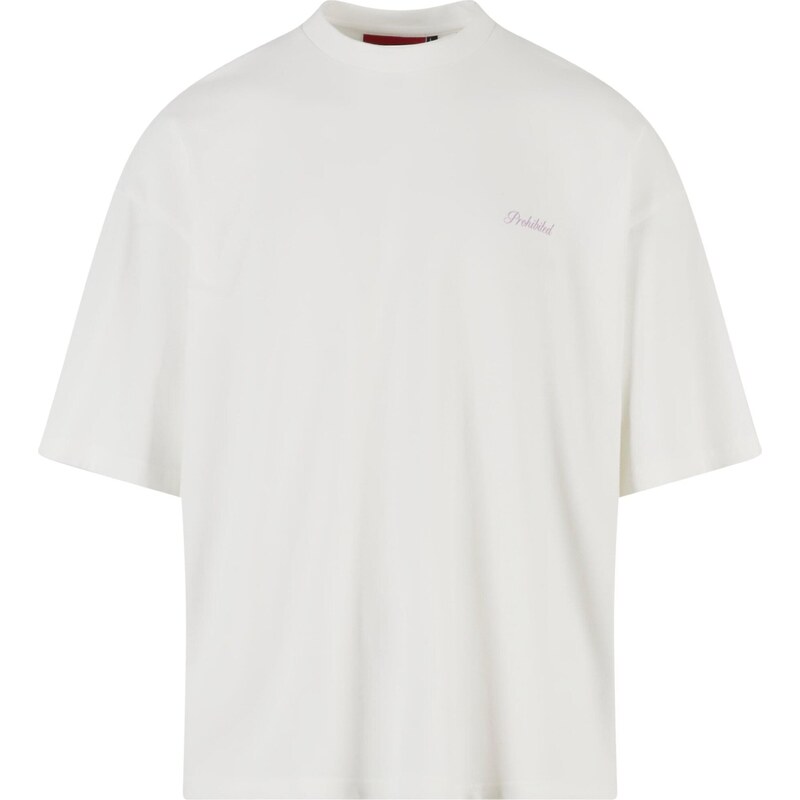 Prohibited Tričko Ice Cream orgovánová / biela 57018047