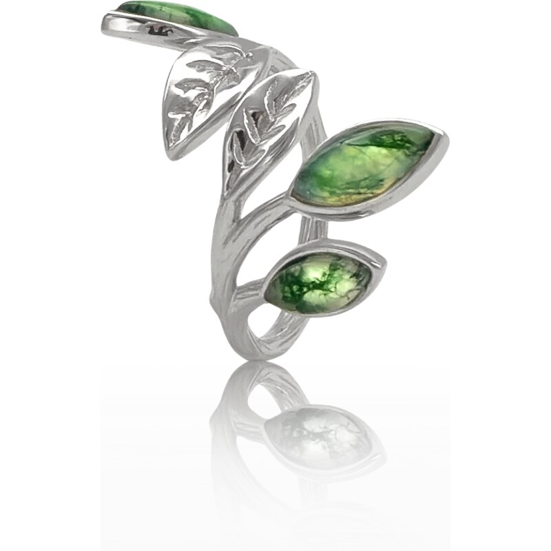 MAJYA Strieborný prsteň FLORENCE 11100/5 64581964