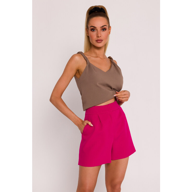 MOE Dámske šortky M775 | fuchsia M775 56262277
