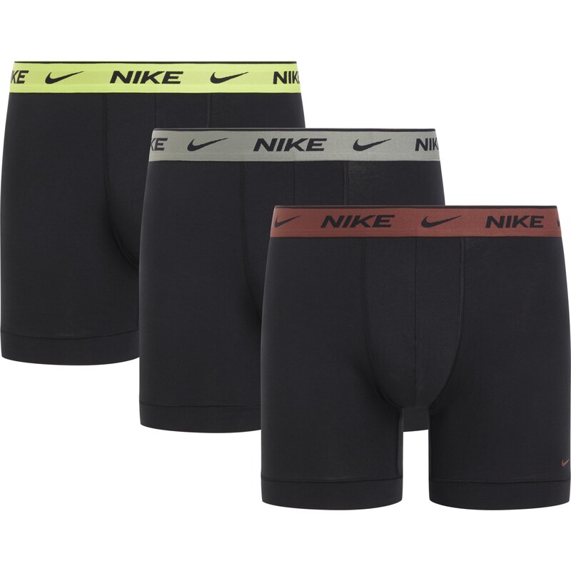 nike boxer brief 3pk-everyday cotton stretch BLACK 56268375
