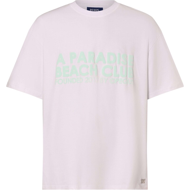 Pequs Tričko mätová / pastelovo fialová 56726812