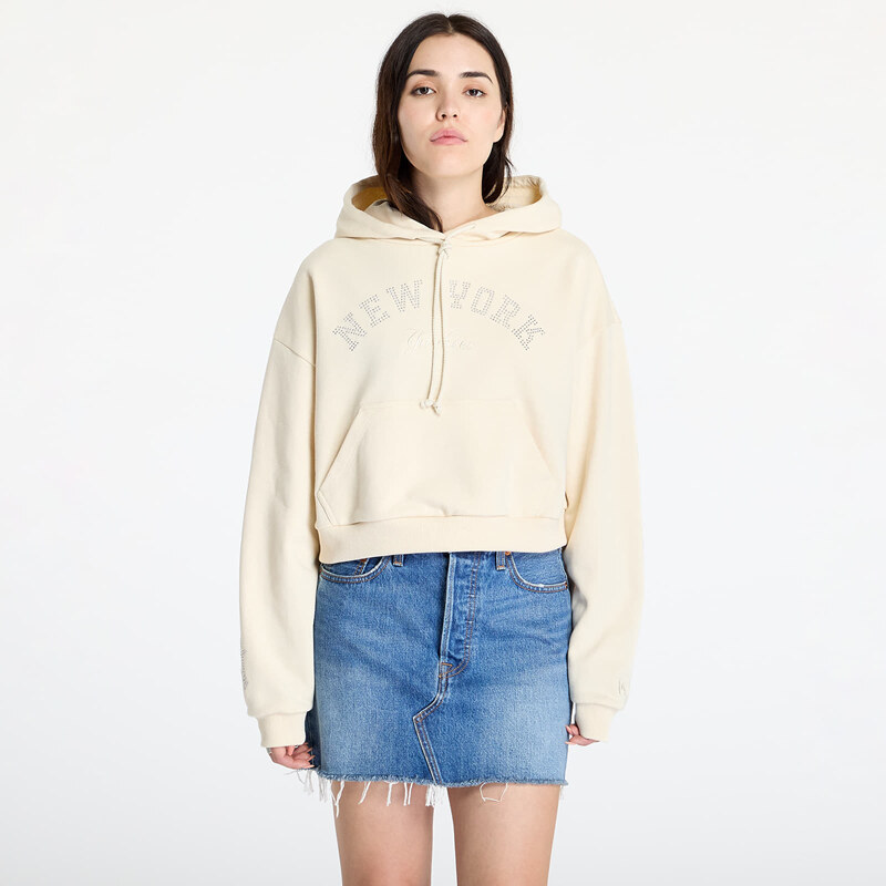 Mikina New Era MLB Diamante Hoodie New York Yankees Light Cream L 56287684