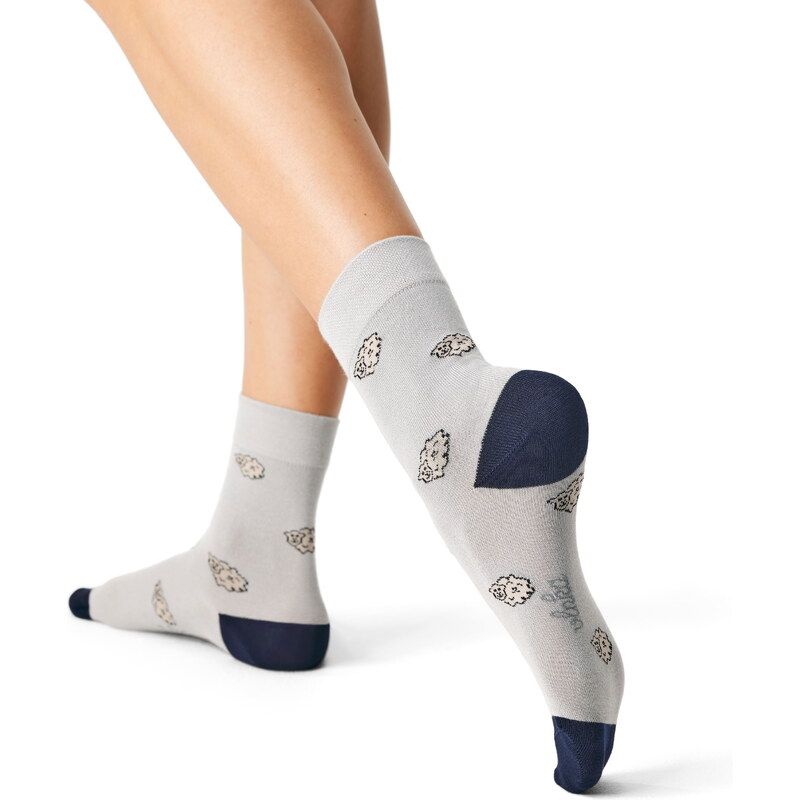 Vlnka 2 páry bambusových ponožiek ovečka 17407403