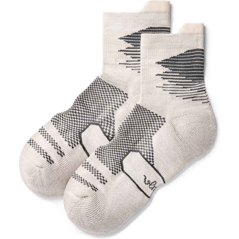 Vlnka 2 páry športových ponožiek Merino béžová 36835057