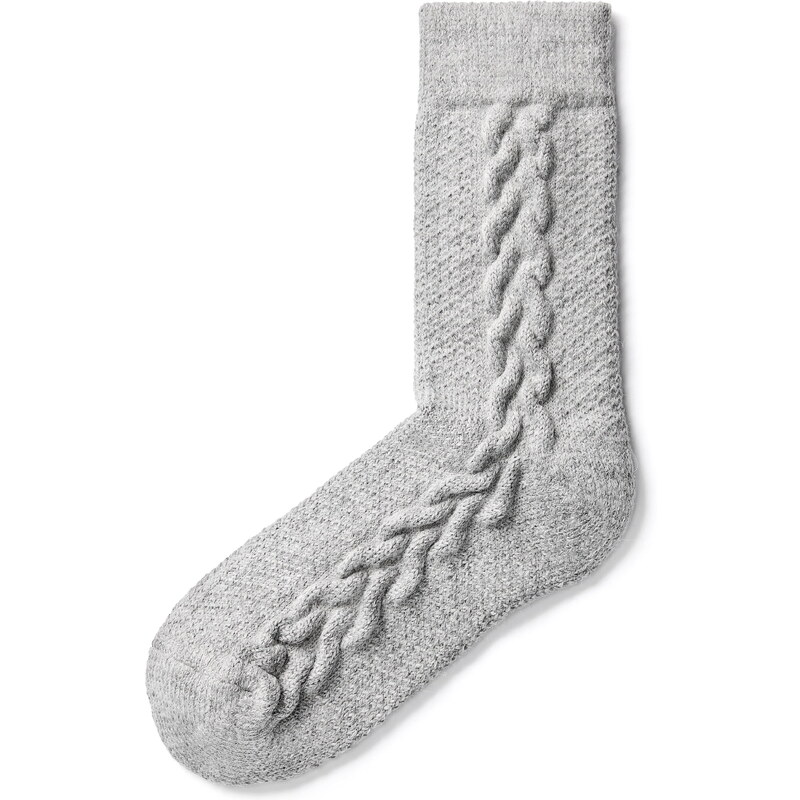 Vlnka Tradičné ovčie ponožky Merino sivá 27260405