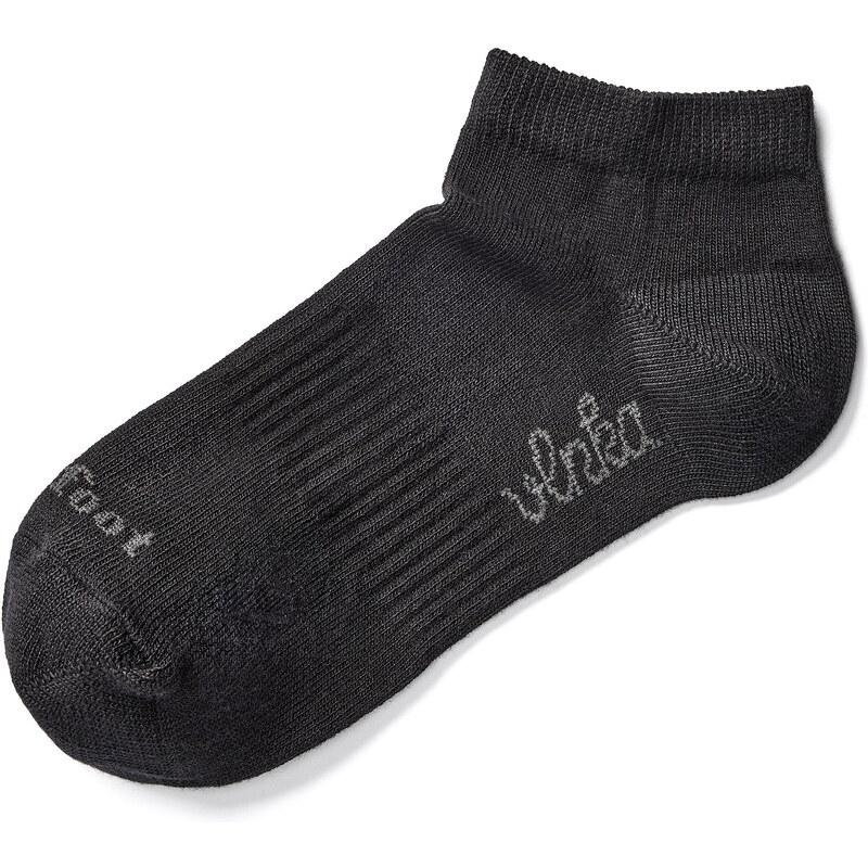 Vlnka Bavlnené barefoot ponožky členkové čierna 65063400