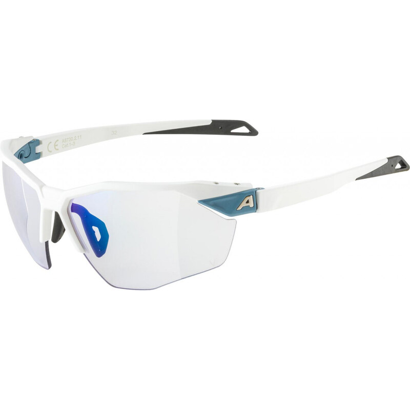 ALPINA TWIST SIX HR V(M) fotochromatické okuliare, biele matné 56334503