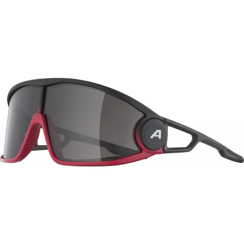 ALPINA Cyklistické okuliare LEGEND čierno-červené 56334549