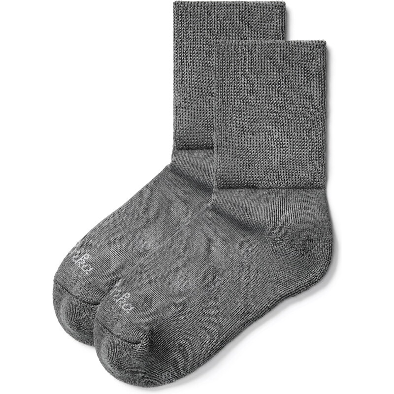 Vlnka 2 páry sibírskych ponožiek Merino sivá 15877840