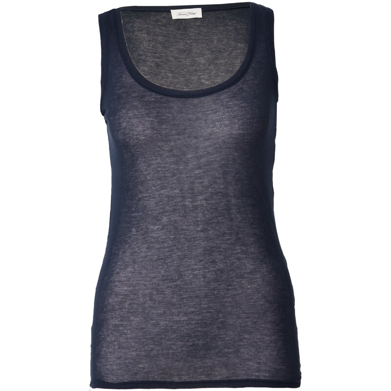 AMERICAN VINTAGE Top Massachusetts námornícka modrá 25610284