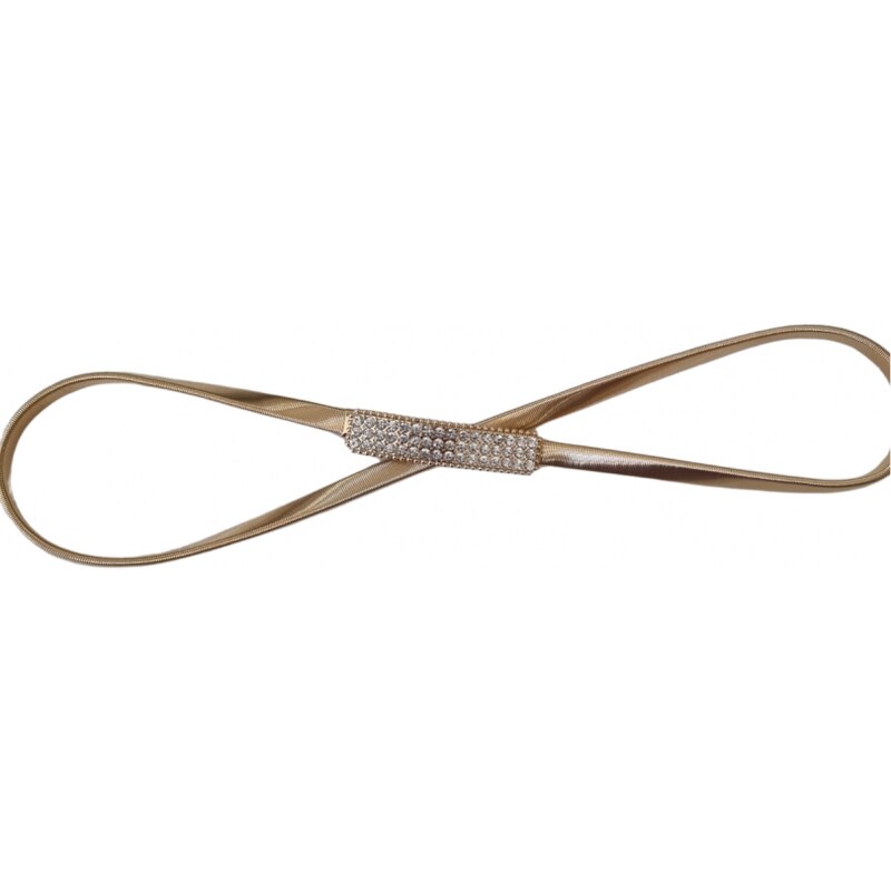 Katrins Fashion Zlatý kovový opasok 56348587