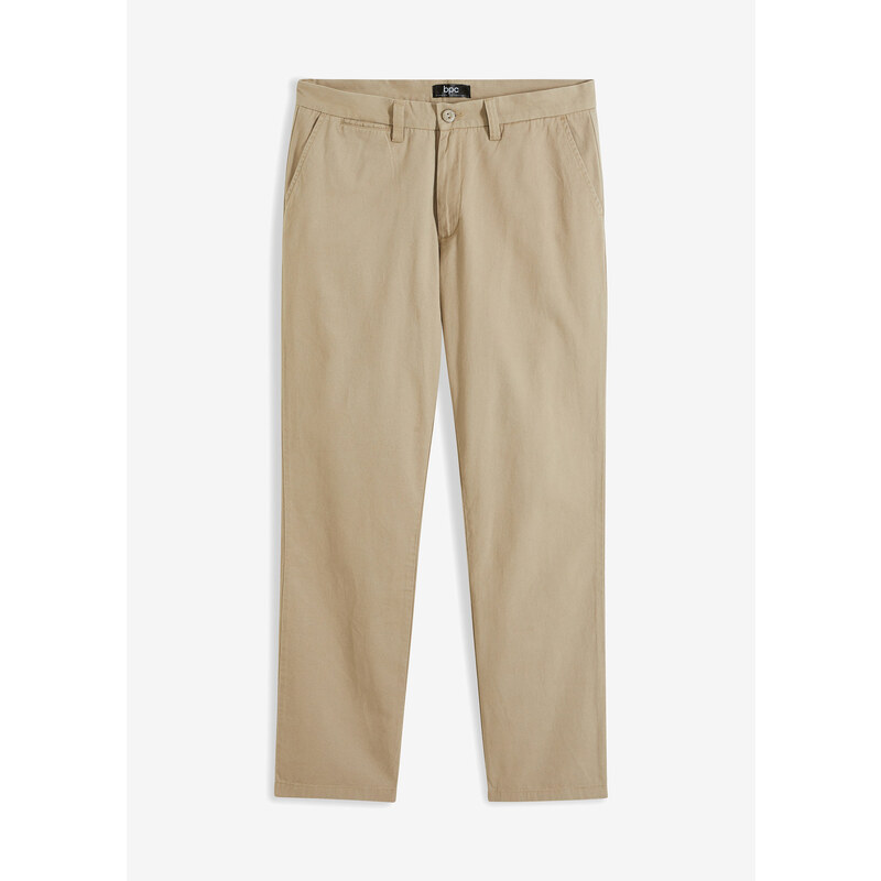 bonprix Chino nohavice Regular Fit, Straight, farba zelená 56356749