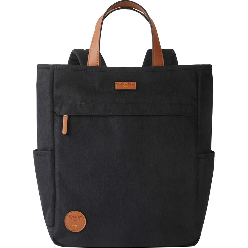 bonprix Taškový ruksak, farba čierna 56356808