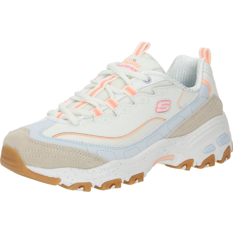 SKECHERS Nízke tenisky DLites béžová / svetlomodrá / svetlooranžová / 56365318