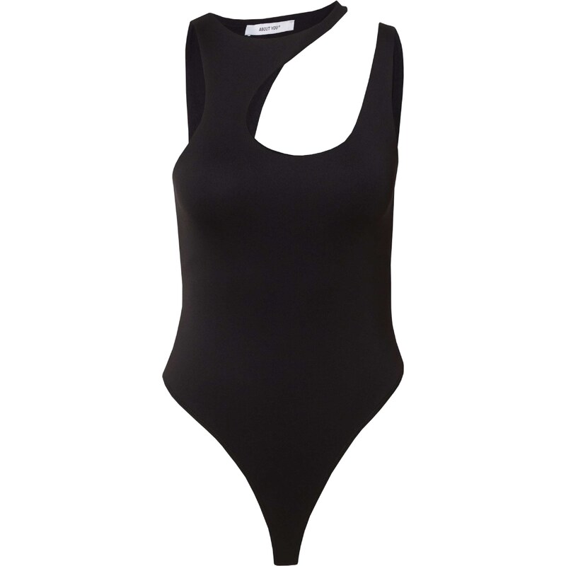 ABOUT YOU Košeľové body Fame čierna 56365803