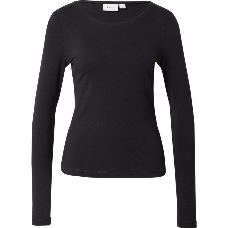 VILA Tričko VINora čierna 56366058