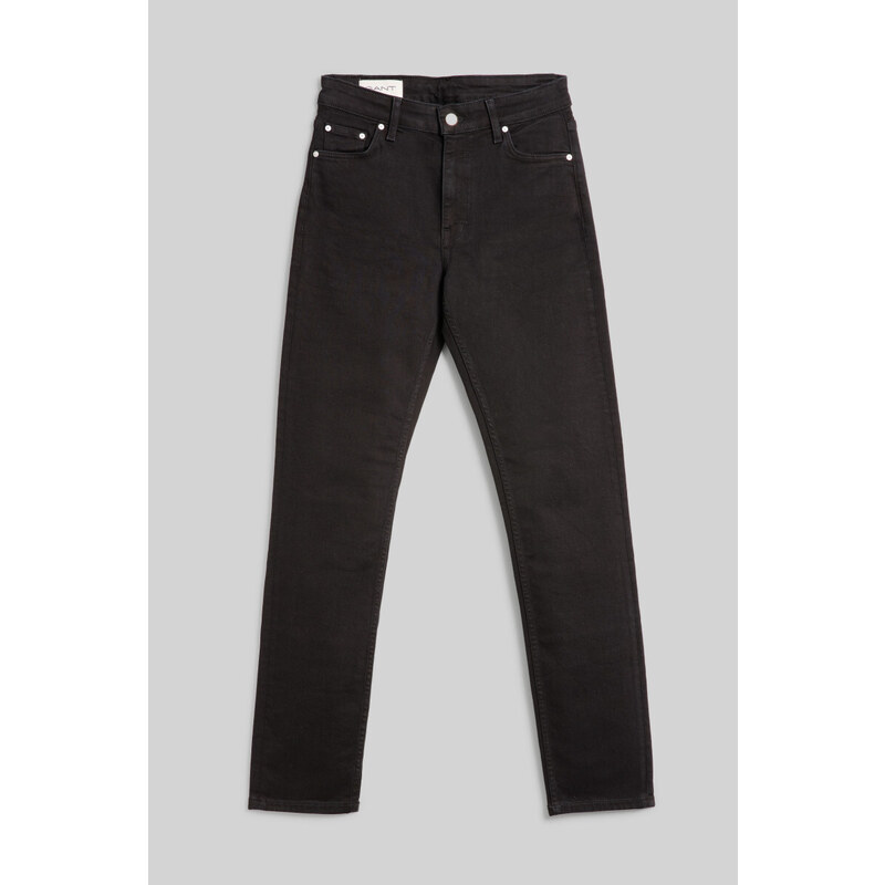 DŽÍNSY GANT SLIM SUPER STRETCH JEANS BLACK