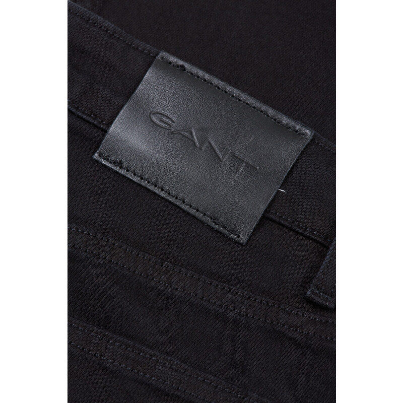 DŽÍNSY GANT SLIM SUPER STRETCH JEANS BLACK