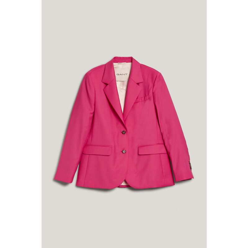 SAKO GANT REG HOPSACK BLAZER PERKY PINK 52426799