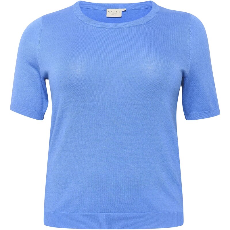 KAFFE CURVE Sveter Lizzy azúrová 57017452