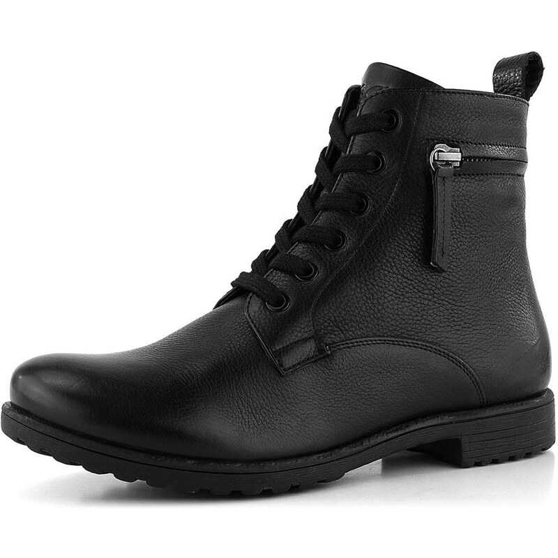 Ara dámska kožená členková obuv vyteplená Schwarz Liverpool 12-39507 66061020