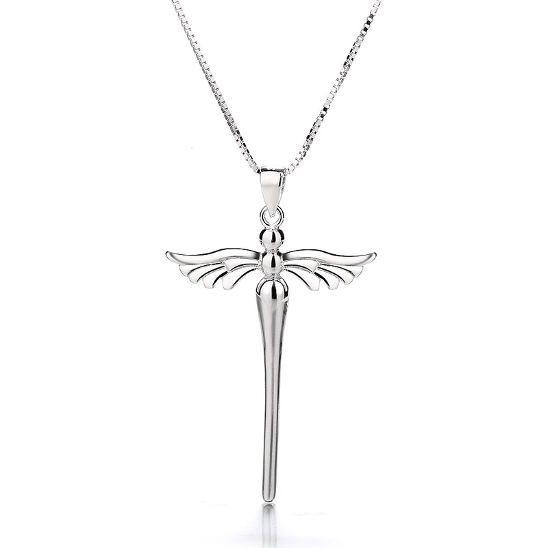 MAJYA Strieborný prívesok s retiazkou ANGELO 11052 64810853