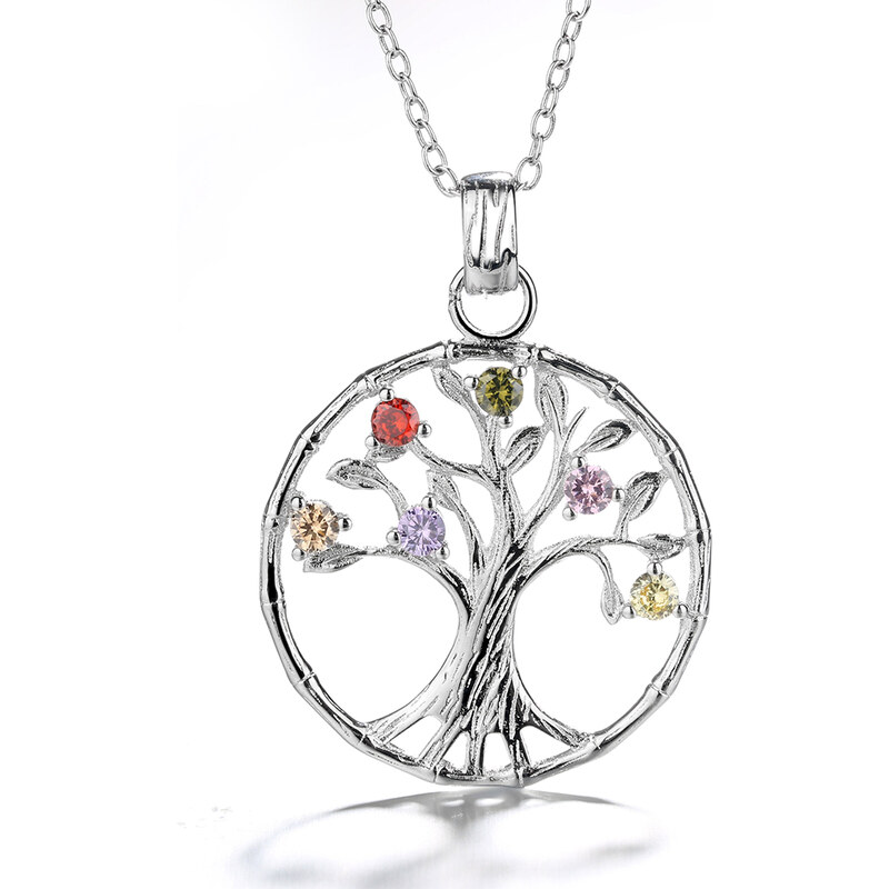 MAJYA Strieborný prívesok s retiazkou MEANING OF LIFE 11053 64582042