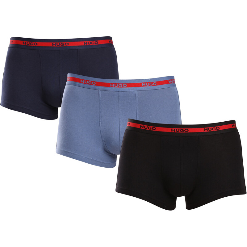 3PACK pánske boxerky HUGO viacfarebné (50517883 970) 56392852